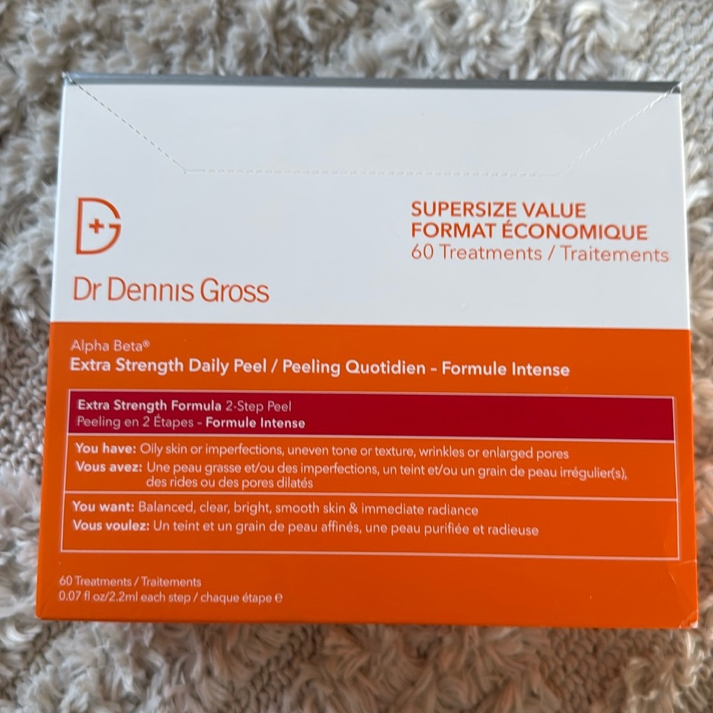 Dr Dennis Gross extra strength daily peel